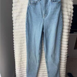 H&M High Rise Light Blue Women's Jeans